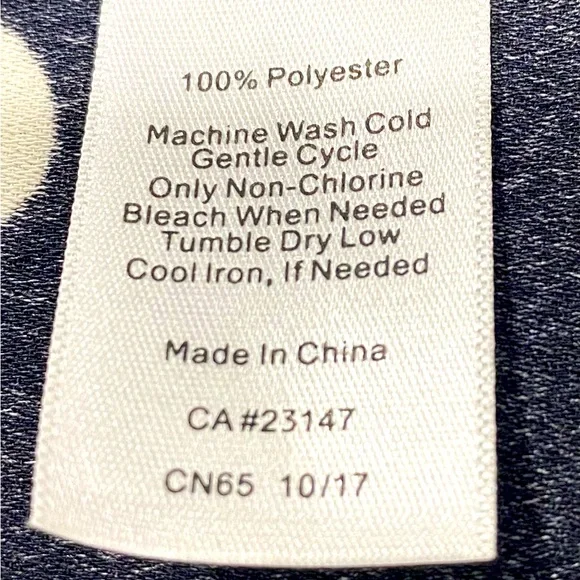 Talbots Black White Polka Dot Ruffled Plus Size Short Sleeved Midi Dress 16 - Picture 7 of 10